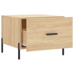 Table basse Chêne sonoma 50x50x40 cm Bois d'ingénierie 581960581960