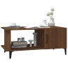Table basse Chêne marron 90x50x40 cm Bois d'ingénierie 581961581961