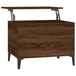 Table basse Chêne marron 60x44,5x45 cm Bois d'ingénierie 581962581962
