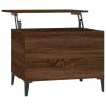 Table basse Chêne marron 60x44,5x45 cm Bois d'ingénierie 581962581962