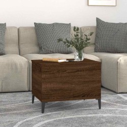 Table basse Chêne marron 60x44,5x45 cm Bois d'ingénierie 581962581962