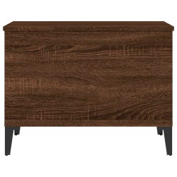 Table basse Chêne marron 60x44,5x45 cm Bois d'ingénierie 581962581962