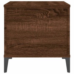Table basse Chêne marron 60x44,5x45 cm Bois d'ingénierie 581962581962