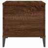 Table basse Chêne marron 60x44,5x45 cm Bois d'ingénierie 581962581962