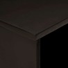 Table basse Noir et or 80 x 50 x 40 cm Bois d'ingénierie 581964581964