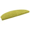 Tapis d'escalier auto-adhésifs 15 pcs Vert 80 x 24,5 x 3,5 cm 581965581965