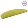 Tapis d'escalier auto-adhésifs 15 pcs Vert 80 x 24,5 x 3,5 cm 581965581965
