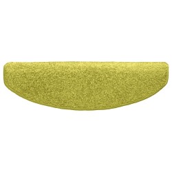 Tapis d'escalier auto-adhésifs 15 pcs Vert 80 x 24,5 x 3,5 cm 581965581965