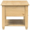 Table basse avec tiroirs Corona 85x50x45 cm bois de pin massif 581969581969