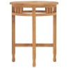 Table de bistro Ø60x75,5 cm bois de teck solide 581970581970