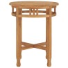 Table de bistro Ø60x75,5 cm bois de teck solide 581970581970