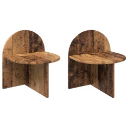 Table de chevet 2 pcs Bois ancien 40 x 35,5 x 45,5 cm 581972581972
