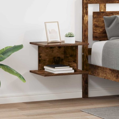 Table de chevet 2 pcs Chêne fumé 40 x 30 x 25 cm 581974581974