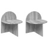 Table de chevet 2 pcs Sonoma gris 40 x 35,5 x 45,5 cm 581975581975