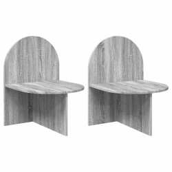 Table de chevet 2 pcs Sonoma gris 48 x 49 x 65 cm 581976581976