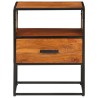 Table de chevet 40x30x50 cm Bois d'acacia massif 581978581978