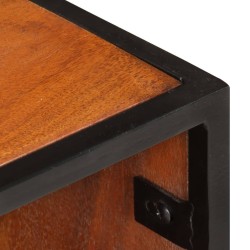 Table de chevet 40x30x50 cm Bois d'acacia massif 581978581978