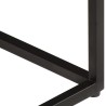Table de chevet 40x30x50 cm Bois d'acacia massif 581978581978