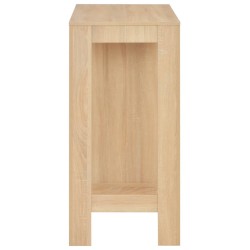 Table de bar avec étagère Chêne 110x50x103 cm 581979581979