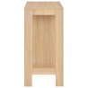 Table de bar avec étagère Chêne 110x50x103 cm 581979581979