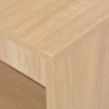 Table de bar avec étagère Chêne 110x50x103 cm 581979581979