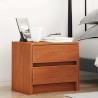 Tables de chevet 2 pcs Brun cire 40 x 30.5 x 35.5 cm 581987581987
