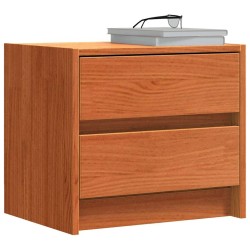 Tables de chevet 2 pcs Brun cire 40 x 30.5 x 35.5 cm 581987581987