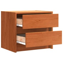 Tables de chevet 2 pcs Brun cire 40 x 30.5 x 35.5 cm 581987581987