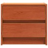 Tables de chevet 2 pcs Brun cire 40 x 30.5 x 35.5 cm 581987581987