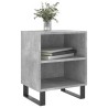 Tables de chevet 2 pcs gris béton 40x30x50 cm bois d'ingénierie 581990581990