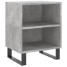 Tables de chevet 2 pcs gris béton 40x30x50 cm bois d'ingénierie 581990581990