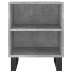 Tables de chevet 2 pcs gris béton 40x30x50 cm bois d'ingénierie 581990581990