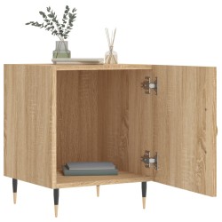 Tables de chevet 2 pcs chêne sonoma 40x40x50 cm bois ingénierie 581991581991