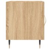 Tables de chevet 2 pcs chêne sonoma 40x40x50 cm bois ingénierie 581991581991