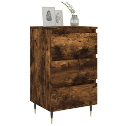 Tables de chevet 2 pcs chêne fumé 40x35x69 cm bois ingénierie 581993581993