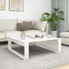 Table basse Blanc 100x100x35 cm Bois d’ingénierie 581996581996