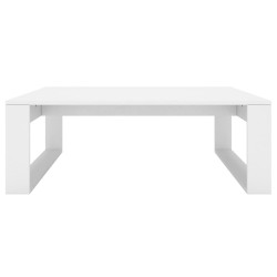 Table basse Blanc 100x100x35 cm Bois d’ingénierie 581996581996