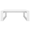 Table basse Blanc 100x100x35 cm Bois d’ingénierie 581996581996