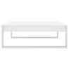 Table basse Blanc 100x100x35 cm Bois d’ingénierie 581996581996