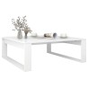 Table basse Blanc 100x100x35 cm Bois d’ingénierie 581996581996