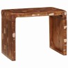 Table d'appoint Marron 60 x 35 x 46 cm Bois Recyclé Solide 581997581997