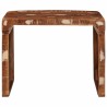 Table d'appoint Marron 60 x 35 x 46 cm Bois Recyclé Solide 581997581997