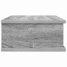 Table de chevet Gris Sonoma 40 x 31 x 15 cm Bois d'ingénierie 581999581999