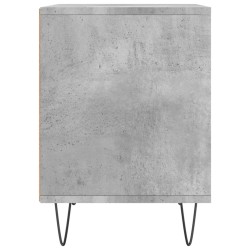 Table de chevet gris béton 40x35x50 cm bois d’ingénierie 582002582002
