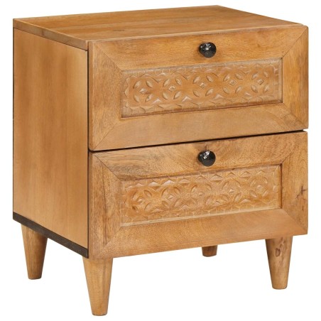 Table de chevet Marron Clair 40 x 33 x 46 cm Bois d'ingénierie 582007582007