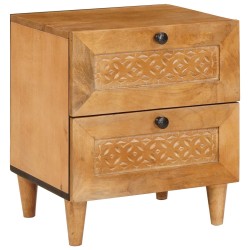 Table de chevet Marron Clair 40 x 33 x 46 cm Bois d'ingénierie 582007582007