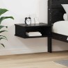 Table de chevet Chêne noir 40 x 31 x 15 cm Bois d'ingénierie 582012582012