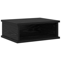 Table de chevet Chêne noir 40 x 31 x 15 cm Bois d'ingénierie 582012582012