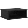 Table de chevet Chêne noir 40 x 31 x 15 cm Bois d'ingénierie 582012582012