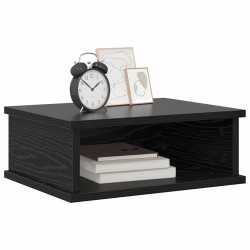 Table de chevet Chêne noir 40 x 31 x 15 cm Bois d'ingénierie 582012582012